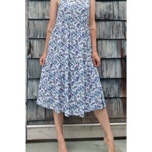 Floral dress Blue Sky